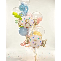 Ballon Aluminium Bonbon Happy Birthday � 67 cm. n�1