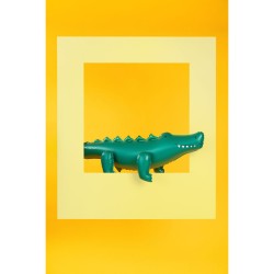 Ballon Aluminium Debout Crocodile � 126 cm. n�1