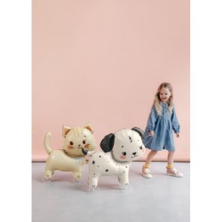 Ballon Aluminium Chien � Roulette � 65 cm. n�1