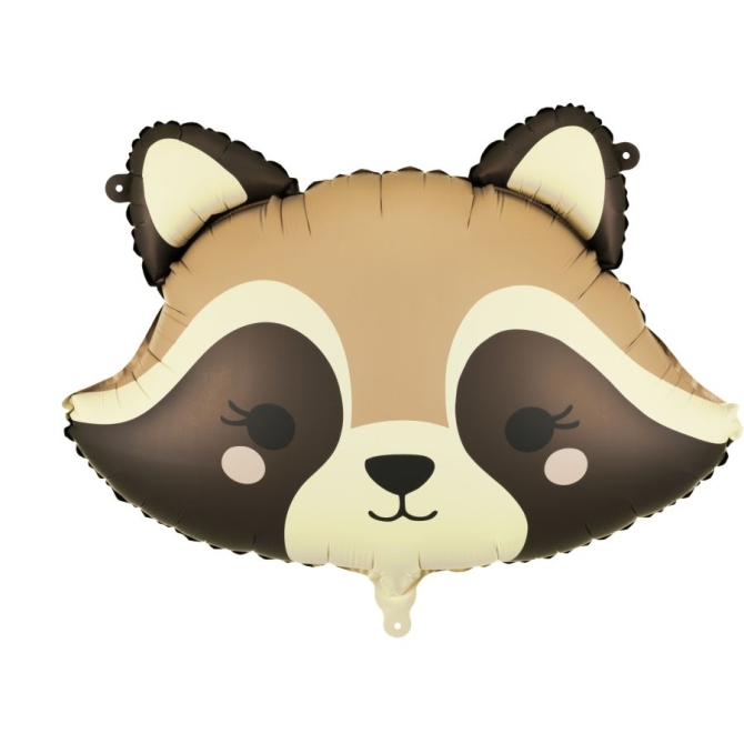 Ballon Aluminium Raton Laveur – 59 cm