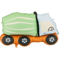 Ballon Aluminium G�ant B�tonni�re � 81 cm