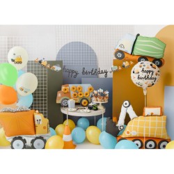 Ballon Aluminium Géant Bétonnière – 81 cm. n°1