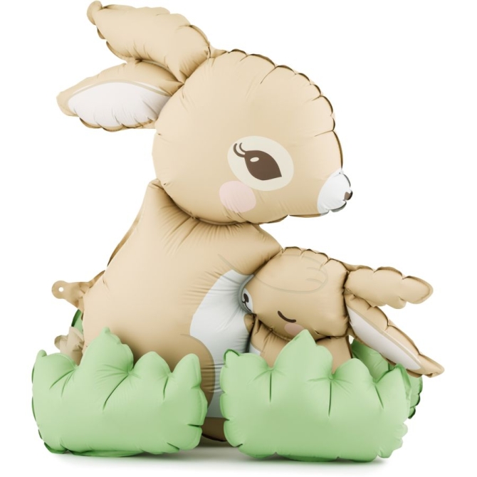 Ballon Aluminium G�ant Lapins � 60 cm 