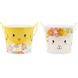 Lot de 2 seaux de Bonbons de P�ques