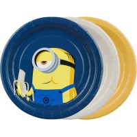 6 Petites Assiettes Minions