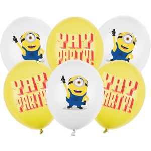 6 Ballons Minions