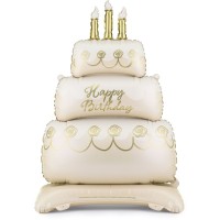 Ballon Aluminium G�ant G�teau � 100 cm