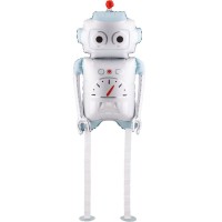 Ballon Aluminium G�ant Robot � 80 cm