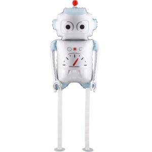Ballon Aluminium G�ant Robot � 80 cm