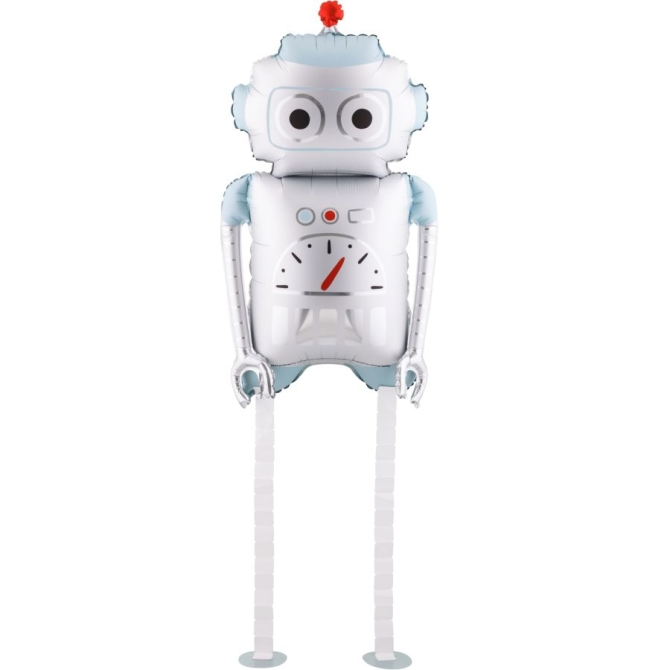 Ballon Aluminium G�ant Robot � 80 cm 