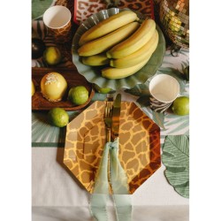 6 Assiettes Safari Chic. n�3