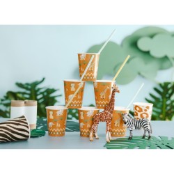 6 Gobelets Baby Safari. n�1