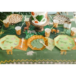 12 Serviettes Baby Safari. n°2