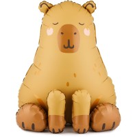Ballon Aluminium H�lium G�ant Capybara � 80 cm