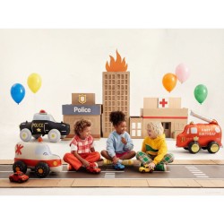 Ballon Aluminium H�lium G�ant Ambulance � 68 cm. n�1