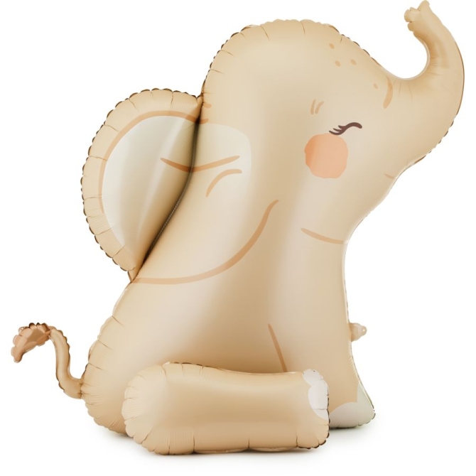 Ballon Aluminium H�lium G�ant B�b� �l�phant � 90 cm 