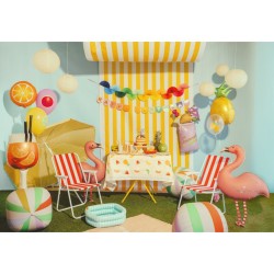 Ballon Aluminium Hélium Ananas – 68 cm. n°2
