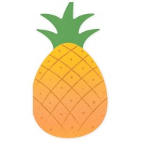 20 Serviettes Ananas