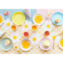 12 Serviettes Marguerite. n°2