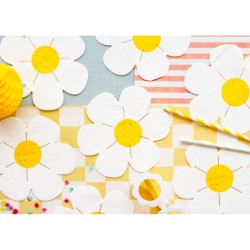 12 Serviettes Marguerite. n°3