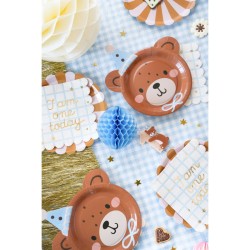 Bougie Chiffre 1 Ourson. n°2