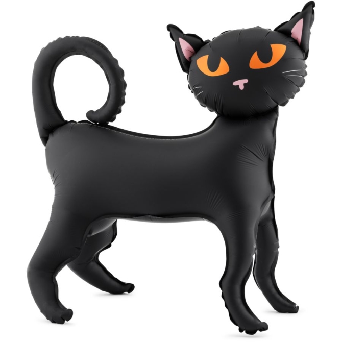 Ballon Aluminium Chat sur Pied – 48 cm