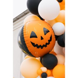 Ballon Aluminium � l H�lium � Citrouilles Effrayantes � � 50 cm. n�1