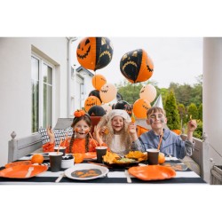 Ballon Aluminium � l H�lium � Citrouilles Effrayantes � � 50 cm. n�7