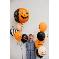 Ballon Aluminium � l H�lium � Citrouilles Effrayantes � � 50 cm. n�9