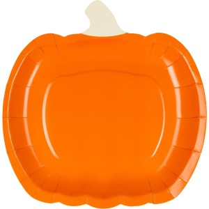 6 Assiettes Citrouille