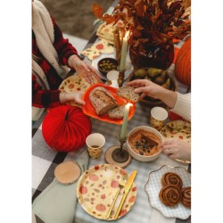 6 Assiettes Citrouille. n�3