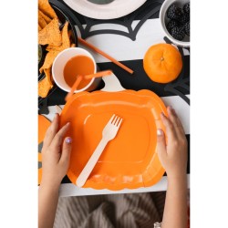 6 Assiettes Citrouille. n�4