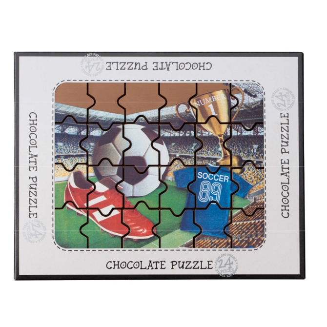 Coffret Puzzle Foot Chocolat au Lait (175 g) 