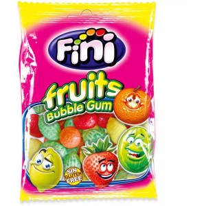 Sachet Bubble Gum Fruits  - 90 g