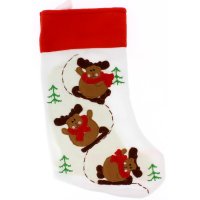 Chaussette Nol Renne (40 cm) - Polyester