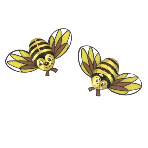 2 Abeilles (4 cm - 6.25 g) - Chocolat au Lait