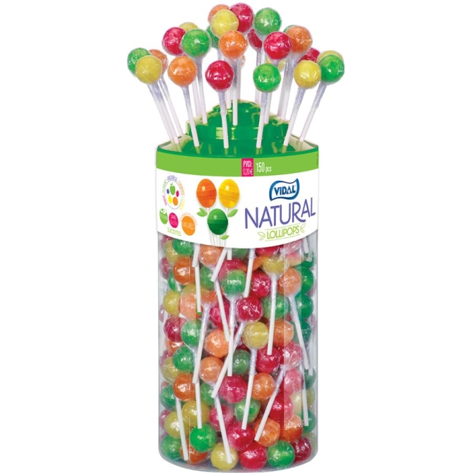 1 Sucette Natural Lolli Pops 