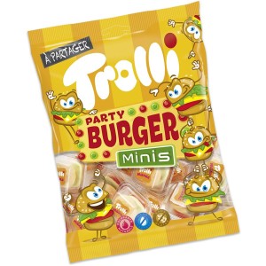 Sachet Trolli Mini Hamburger (2.5 cm) - 100g