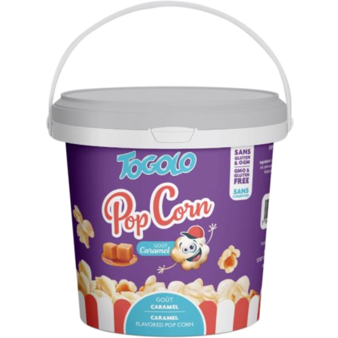 Seau Pop Corn Caramel 100g 