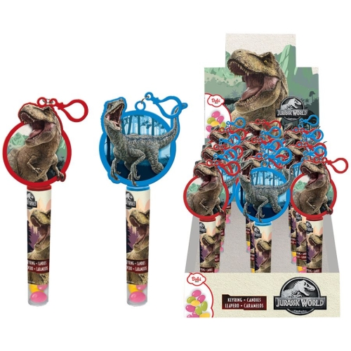 Distributeur de bonbons et Porte Cl Jurassic Park 