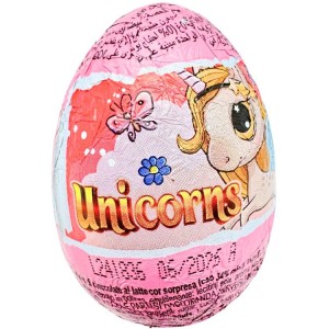 1 Oeuf Surprise Chocolat - Licorne