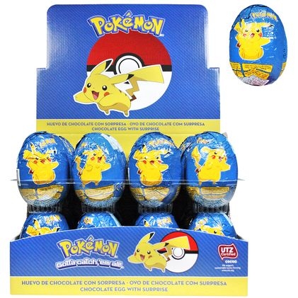 1 Maxi Oeuf Surprise Chocolat - Pokmon 