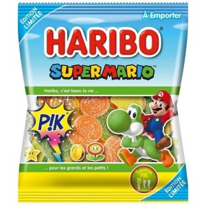 Sachet Haribo Super Mario Pik - 100g