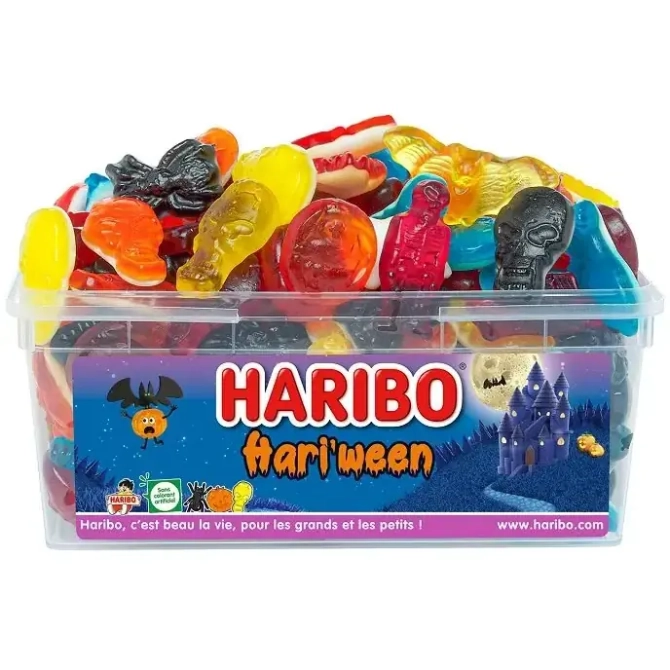 1 Boîte Halloween Haribo Hari ween - 1kg 
