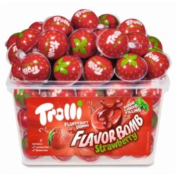 1 Bonbon Flavor Bomb Fraise TROLLI. n�1