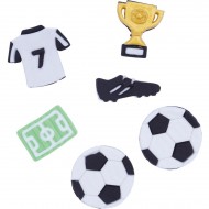 6 Dcors en sucre - Football