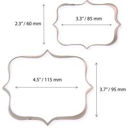 2 Emporte-pièces Biscuits et Gâteaux Style 1. n°2