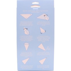 50 Triangles Papier Parchemin pour Poches  Douilles. n2