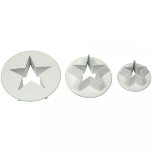 Set de 3 Emporte-pices - Etoile 