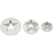 Set de 3 Emporte-pices - Etoile. n1